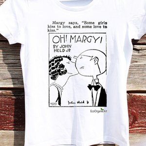 Kisses John Held Jr. Cartoon1920 Eco Tshirt